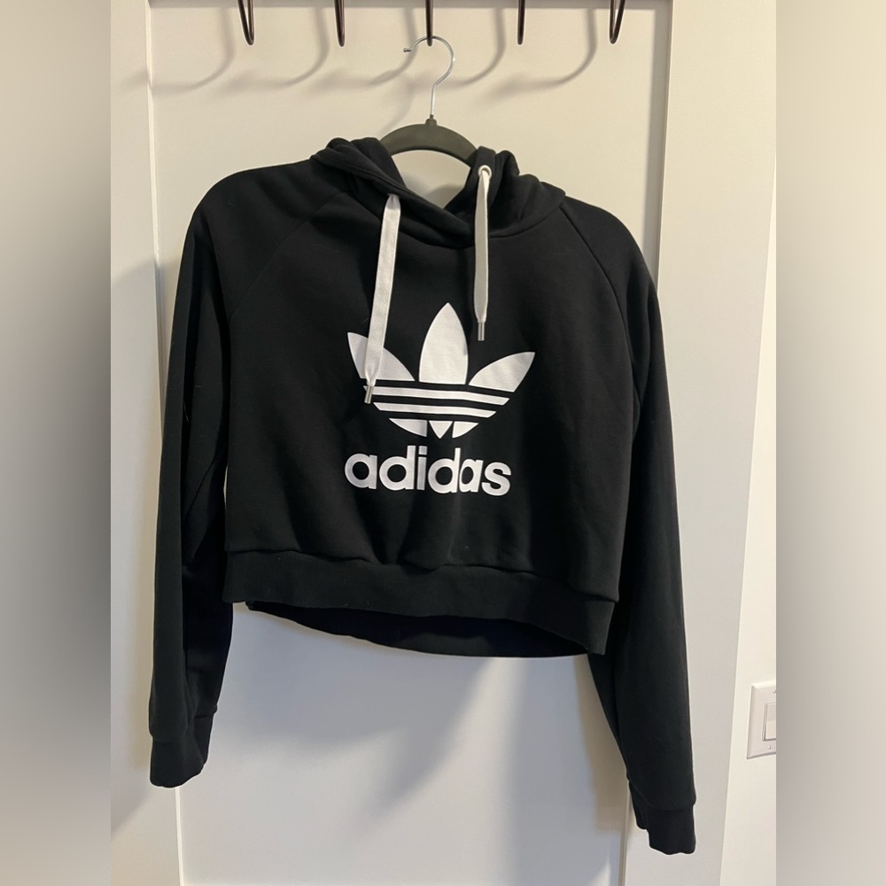 Adidas Cropped Hoodie